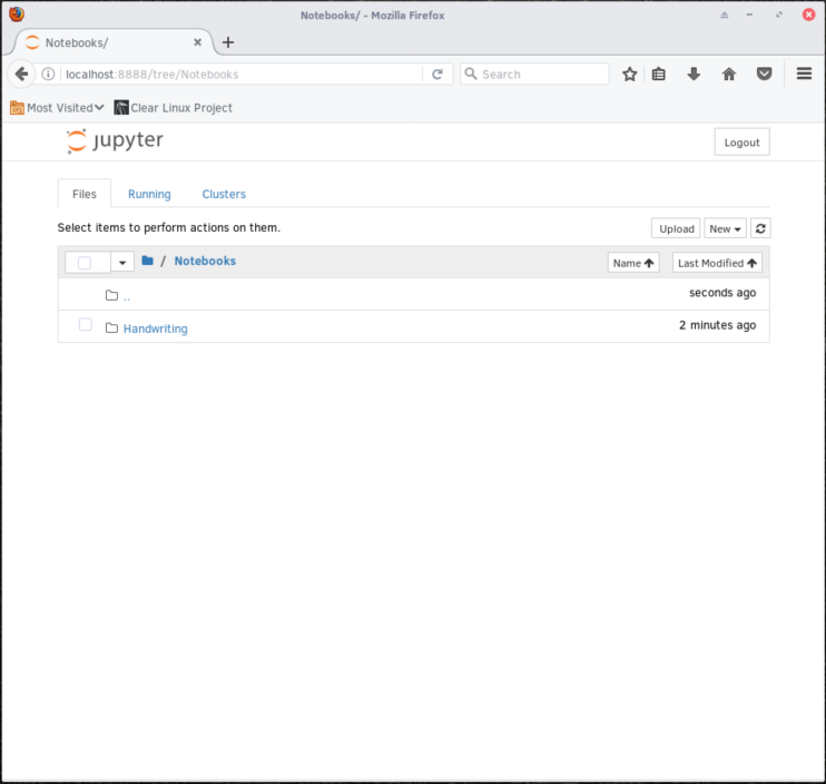 Jupyter file manager